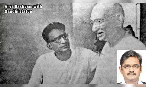 (Inset) Venkatesh Ramakrishnan

