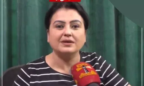 Actress Sona (Screen grab from Thanthi TV)