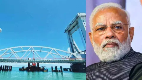 New Pamban Bridge, Modi (Maalaimalar)&nbsp;