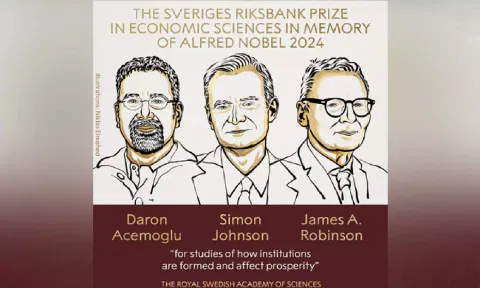 Nobel economics prize is awarded for research into why countries succeed or fail