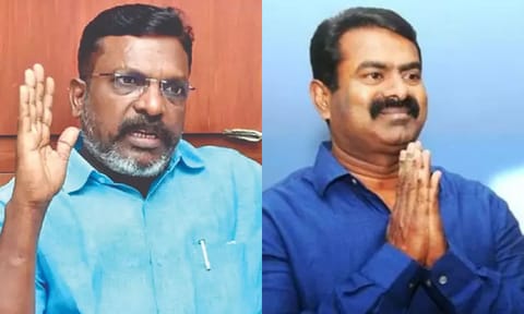 &nbsp;Thol Thirumavalavan and Seeman&nbsp;