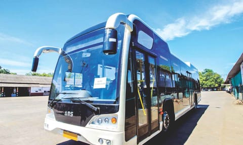 Image of electric bus&nbsp;