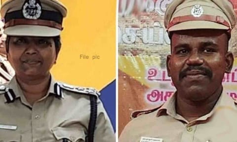 (L-R) Vellore's Deputy Inspector General (Prisons) R Rajalakshmi;&nbsp; Additional Superintendent of Prisons A Abdul Rahman (Daily Thanthi)