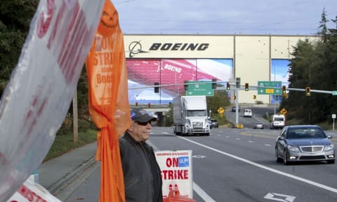 Logo of Boeing (AP)
