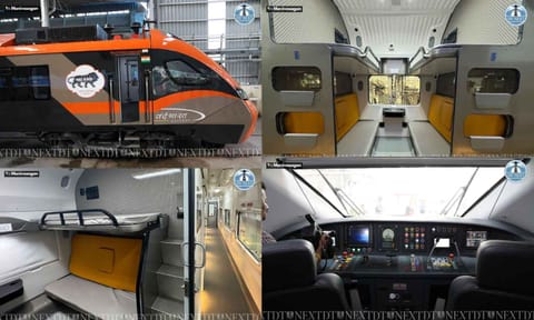 The premium Vande Bharat Express (Photo: Manivasagan)&nbsp;