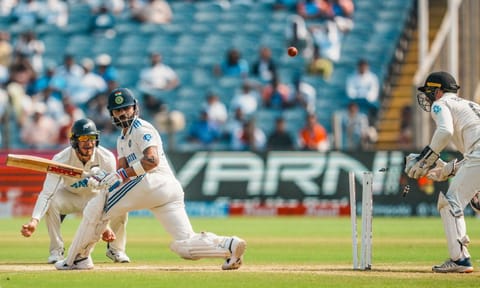During IND vs NZ Match (PTI)