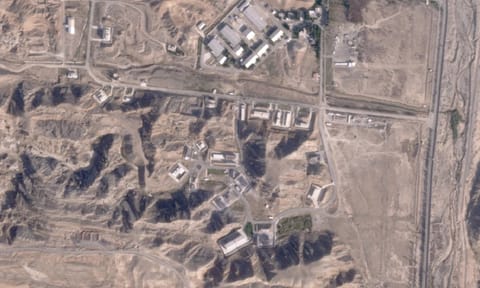 This satellite photo from planet labs PBC shows damaged buildings at Iran's Parchin military base outside of Tehran, Iran (AP)&nbsp;