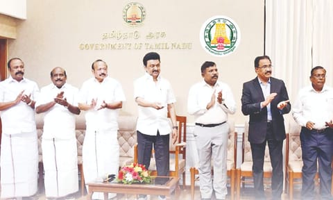 CM virtually launches TNUHDB tenements from the Secretariat on Tuesday