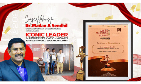 Rathinam Group of Institutions shines at the 30th Elets World Education Summit