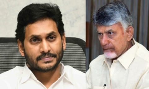 Y.S. Jagan Mohan Reddy and N. Chandrababu Naidu (IANS)