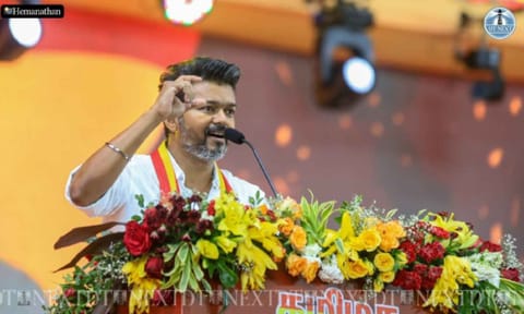 TVK chief Vijay (Hemanathan M)