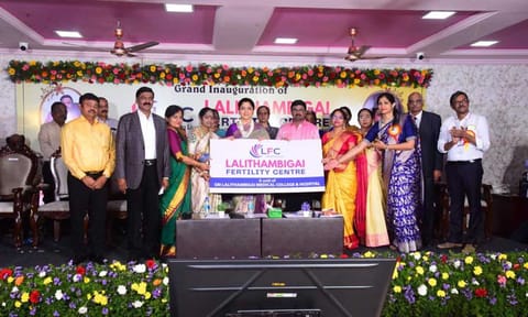 Actor Khushbu inaugurates Sri Lalithambikai Fertility Centre