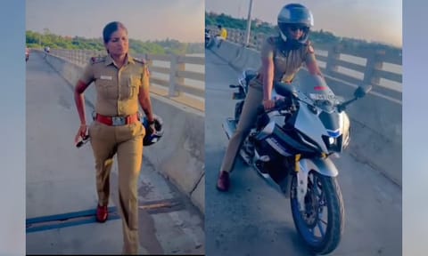 Sub-inspector (SI) Jayasree (Instagram)&nbsp;