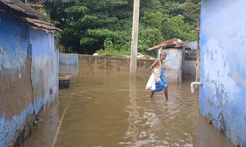 A waterlogged locality in Mettupalayam&nbsp;