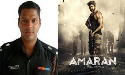 Major Mukund Varadarajan, poster of Amaran&nbsp;