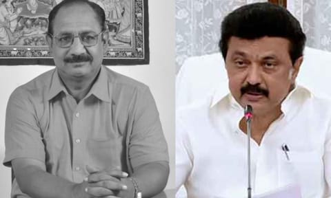 Tamil writer Indira Soundararajan; Chief Minister MK Stalin&nbsp;&nbsp;