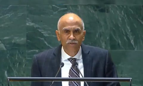 &nbsp;UN Ambassador P Harish&nbsp;