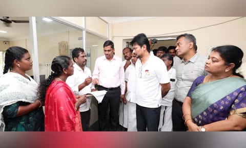 Deputy Chief Minister Udhayanidhi Stalin&nbsp;