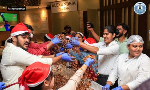 Cake mixing ceremony at Pharos (Hemanathan M)