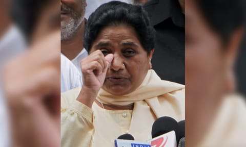 &nbsp;Bahujan Samaj Party (BSP) chief Mayawati (PTI)&nbsp;&nbsp;