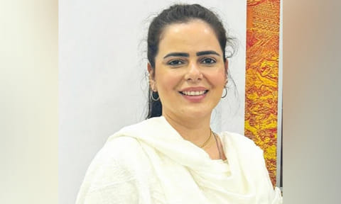 Bike racer and BJP functionary Alisha Abdullah (X)&nbsp;
