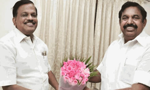 Edappadi K Palaniswami and Thalavai N Sundaram&nbsp;