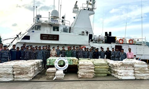 Methamphetamine drugs seized by Andaman police