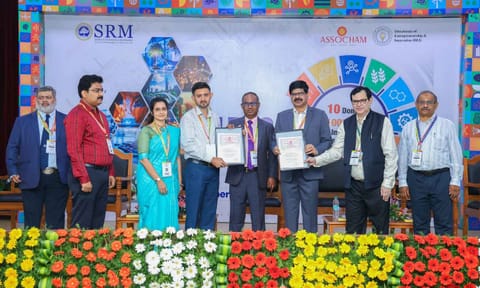 &nbsp;SRM IST hosted the inaugural Industrial Research and Innovation Summit (IRIS 2024)