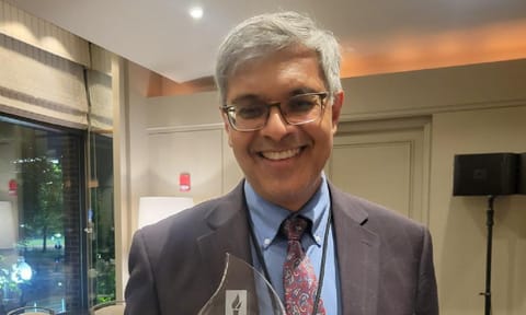 Indian-American scientist Jay Bhattacharya (X)&nbsp;