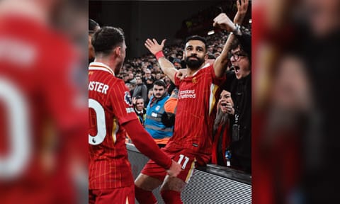 Liverpool players&nbsp;
