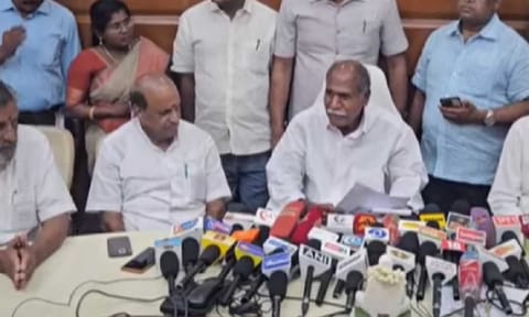 Puducherry Chief Minister N Rangasamy (Thanthi TV)&nbsp;