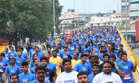 File photo of the marathon held in the city