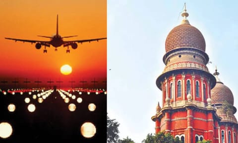 Representative Image of flight; Madras High Court&nbsp;
