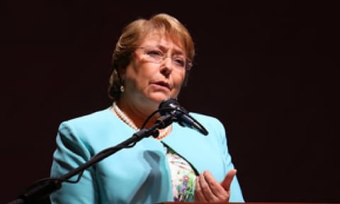 Michelle Bachelet, the former President of Chile&nbsp;