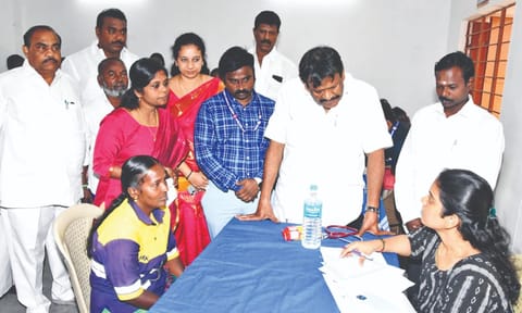 Avadi City Municipal Corporation had organised several medical camps for residents and cleanliness workers&nbsp;