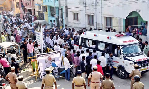 Al Umma founder SA Basha’s mortal remains taken in a procession