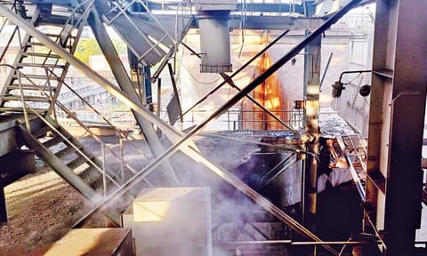 The thermal power plant in Mettur where the mishap happened&nbsp;