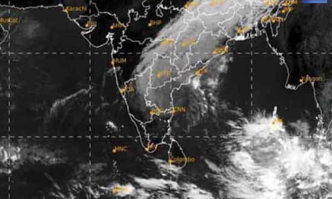 Weather prediction map