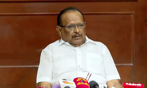 &nbsp;minister S Regupathy&nbsp;