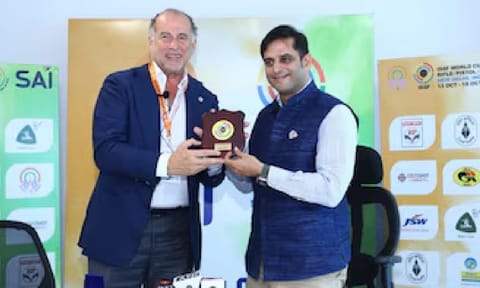 India awarded hosting rights for ISSF Junior World Cup 2025 (X)&nbsp;