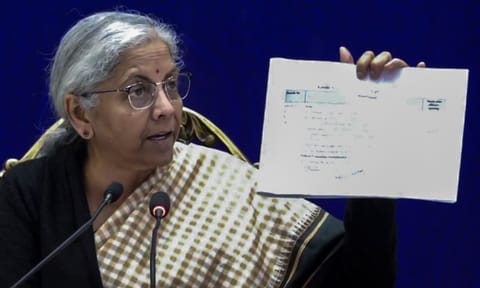 Union Finance Minister Nirmala Sitharaman (PTI)&nbsp;