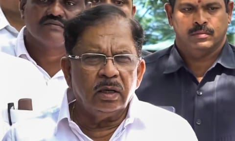 &nbsp;Karnataka Home Minister G. Parameshwara (PTI)