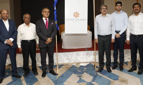 From Left to Right -&nbsp; Ravi Pillai, Mr.G.Subramanian,Venugopal,&nbsp; V Vasudevan, Akshayram Vasudevan &amp; C Muralikrishnan&nbsp;