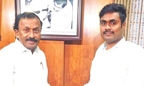Saidai Duraisamy with Gokul Kalleswaran