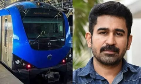 Chennai Metro Train: Vijay Antony