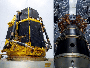 SpaceX launches 2 private lunar landers