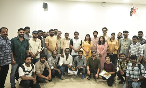 Pooja ceremony of the film&nbsp;