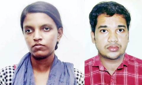 &nbsp;(L-R) M Ambika; Kaleemullah Sait