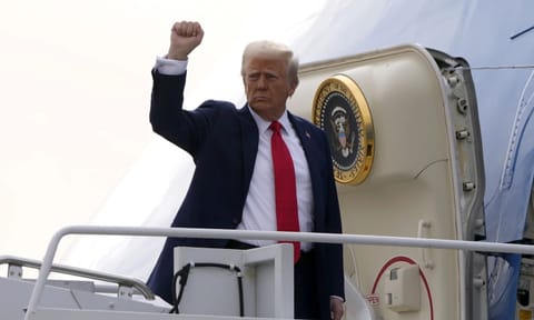 US President Donald Trump (AP)