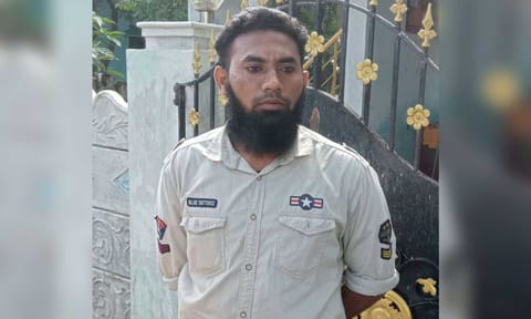 The arrested ambulance driver Albasit